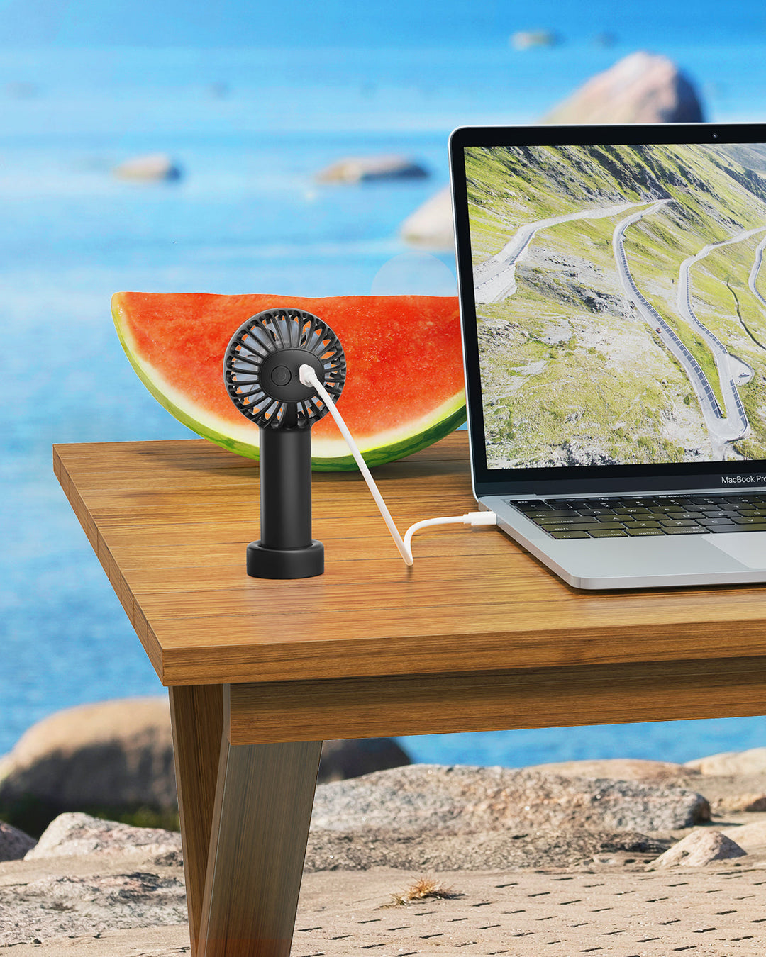 Mini Portable Fan Powerful Handheld Fan Rechargeable | Kalsten