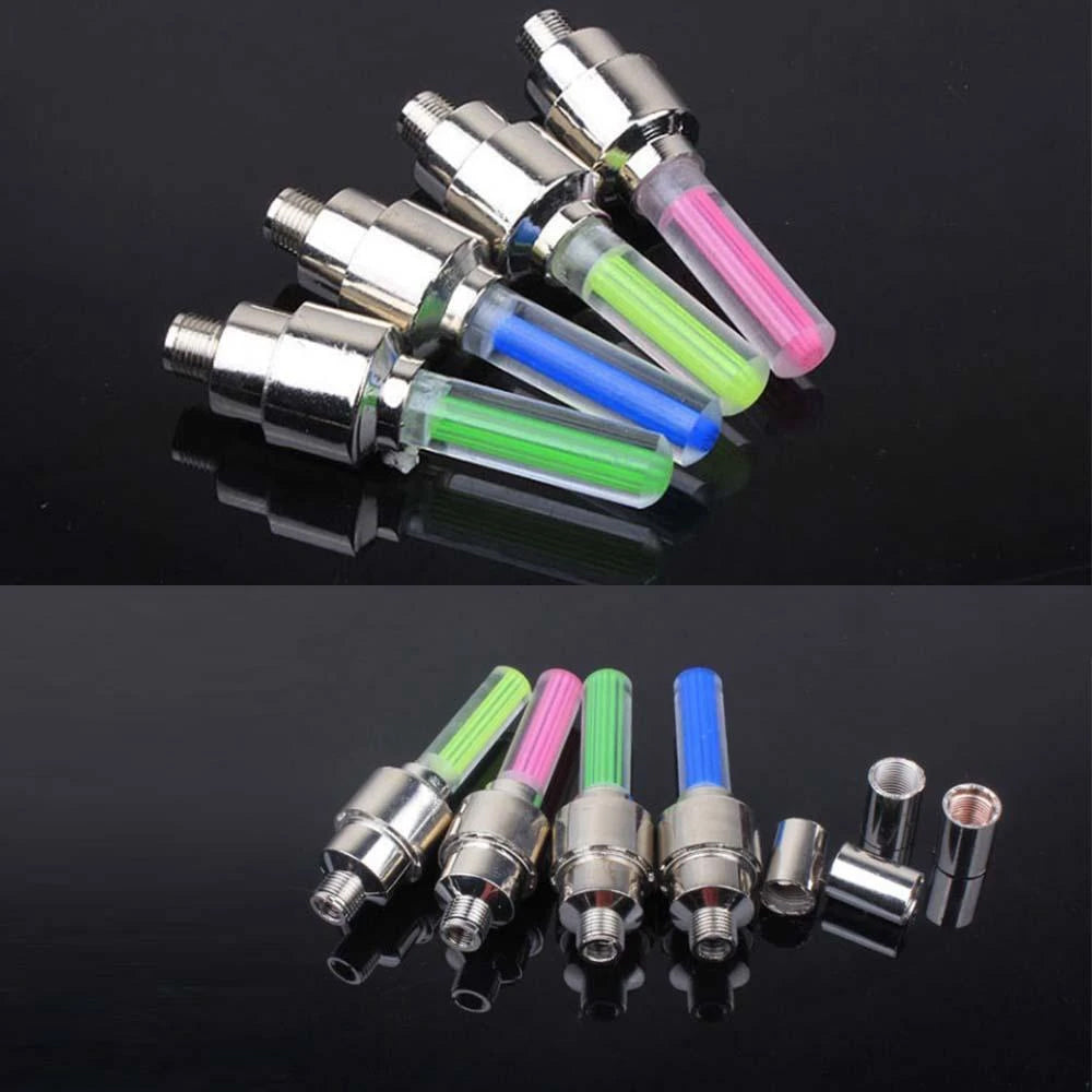 LED Light Valve Cap for Bicycle Wheel | Kalsten