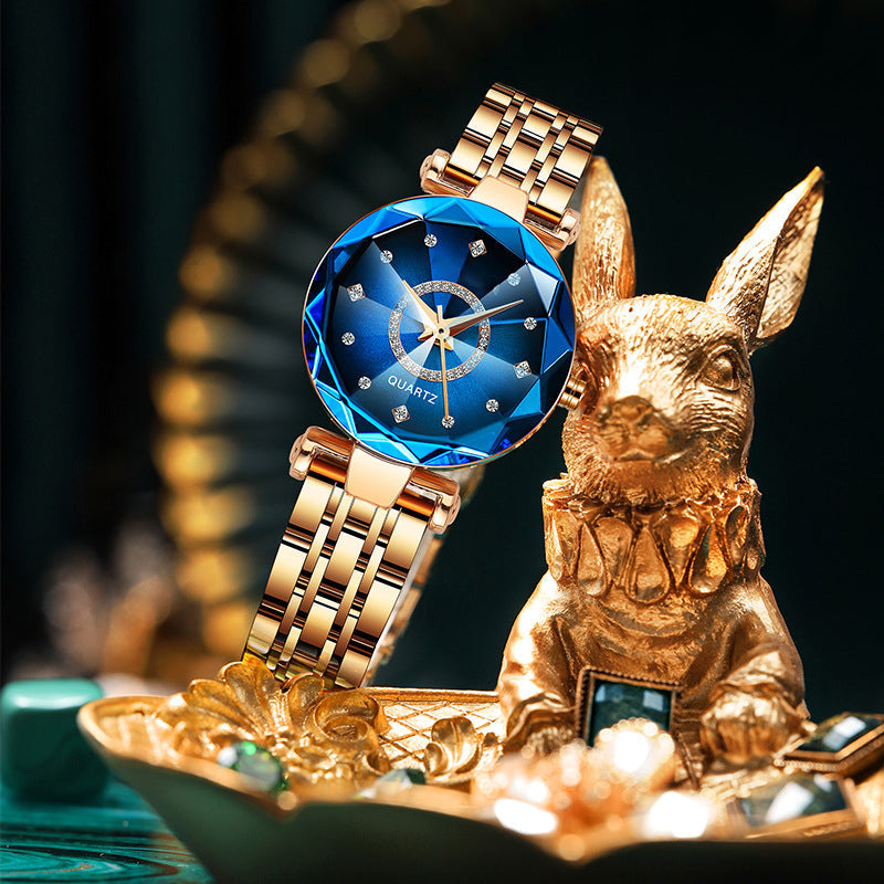 Kalsten | Starry Diamond Dial Ladies Waterproof Watch