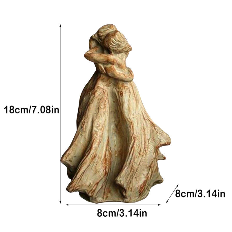 Kalsten | Sweet Hour of Prayer, beautiful hand-cast inspiring sculpture of a praying woman