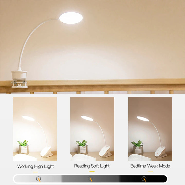 Wireless Bedside Clip-On Lamp | Kalsten