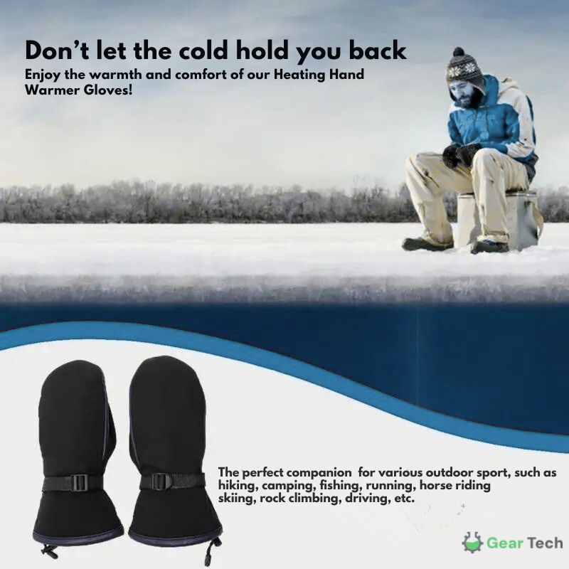 USB Heated Hand Warmer Gloves
