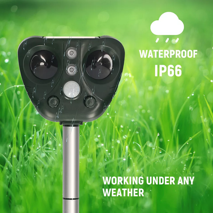 Kalsten | Ultrasonic Bird Repeller, Solar Powered