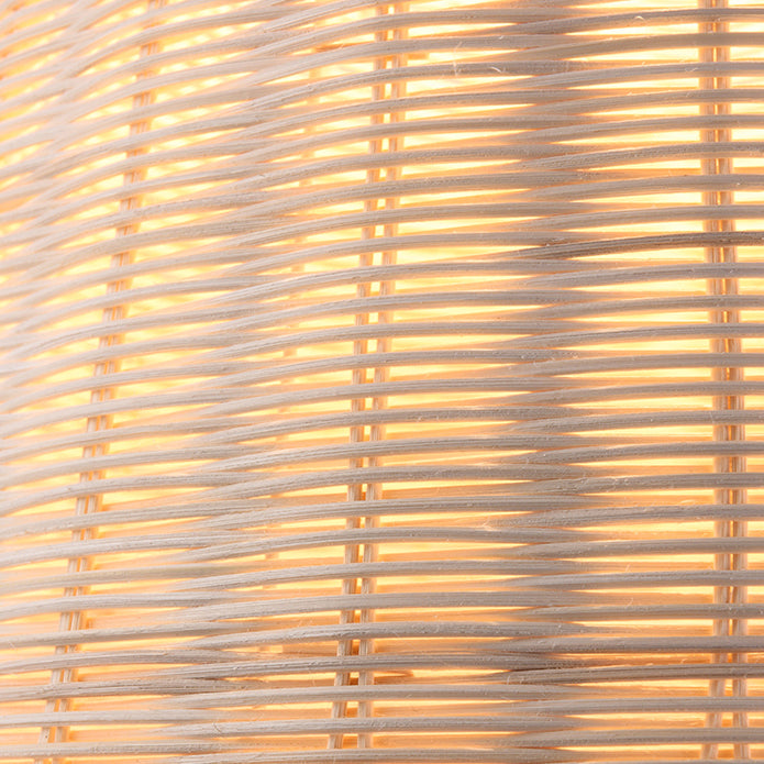 NatureGlow Pendant Lamp - Woven Reed and Bamboo Lighting | Kalsten
