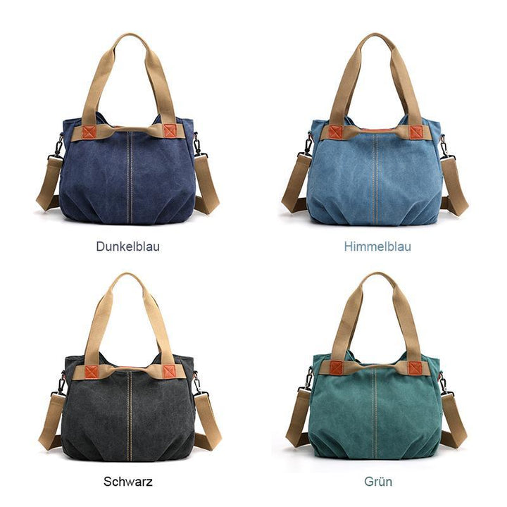 Sailcloth shoulder bag with large capacity | Kalsten