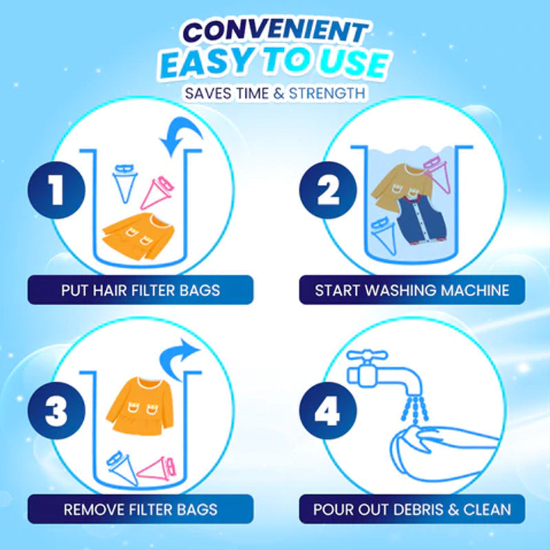 Washing Machine Hair Filter Mesh Bag | Kalsten
