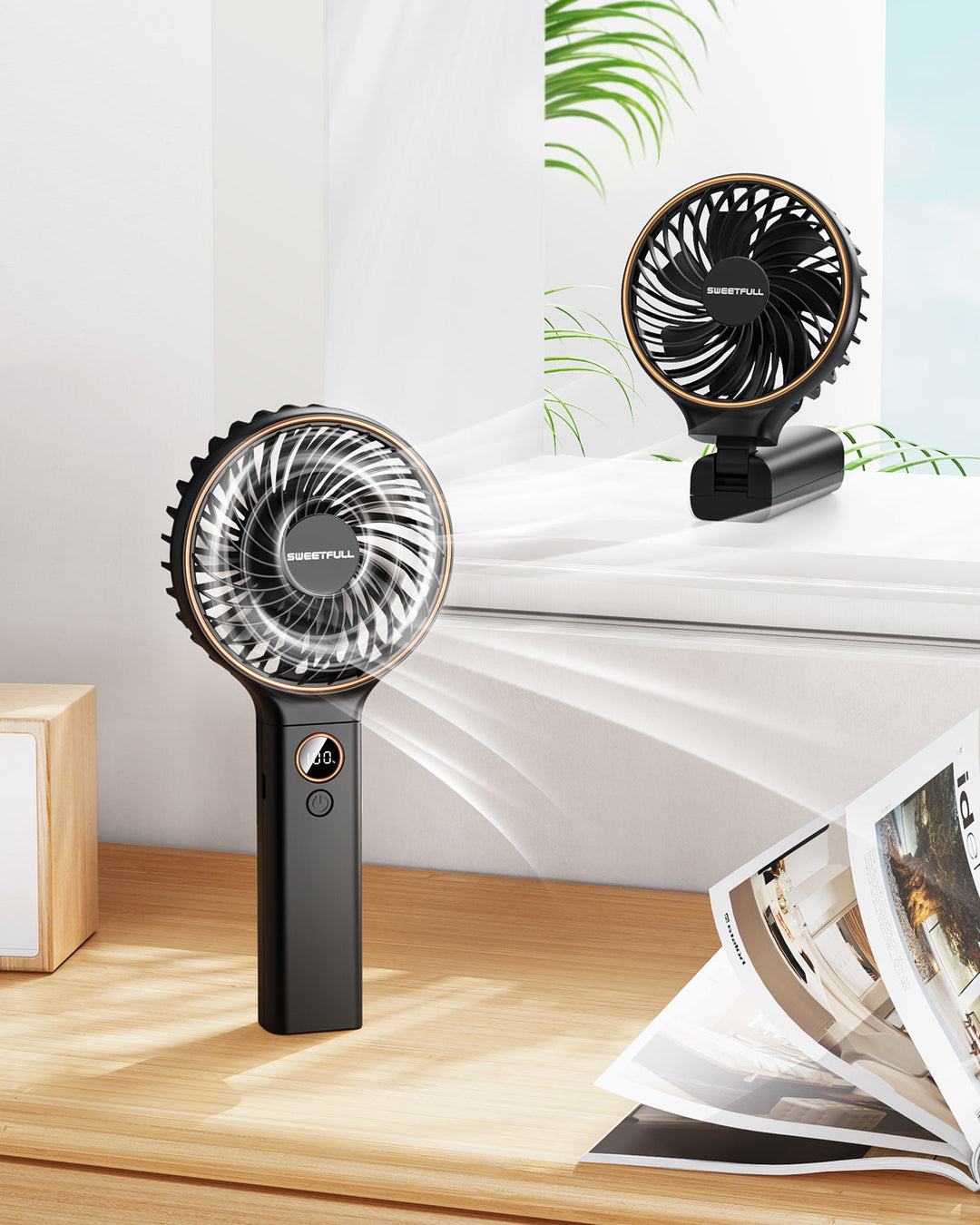 Handheld Fan, Portable Fan 5000mAh | Kalsten