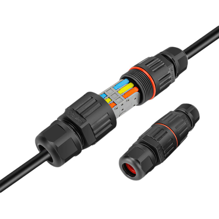 Weatherproof electric cable connector for outdoor use | Kalsten
