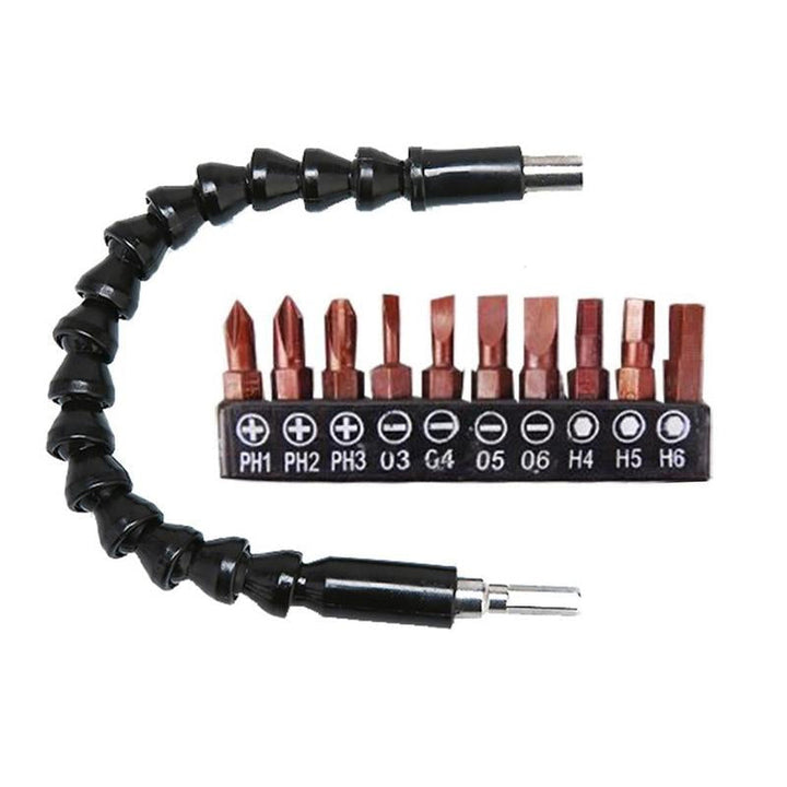 Flexible Drill Bit Extension Soft Shaft Screwdriver | Kalsten