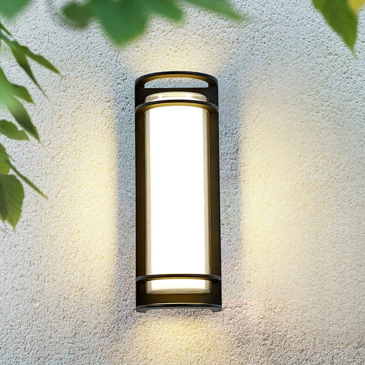 Modern Outdoor Column Waterproof LED Garden Wall Sconce Lamp | Kalsten
