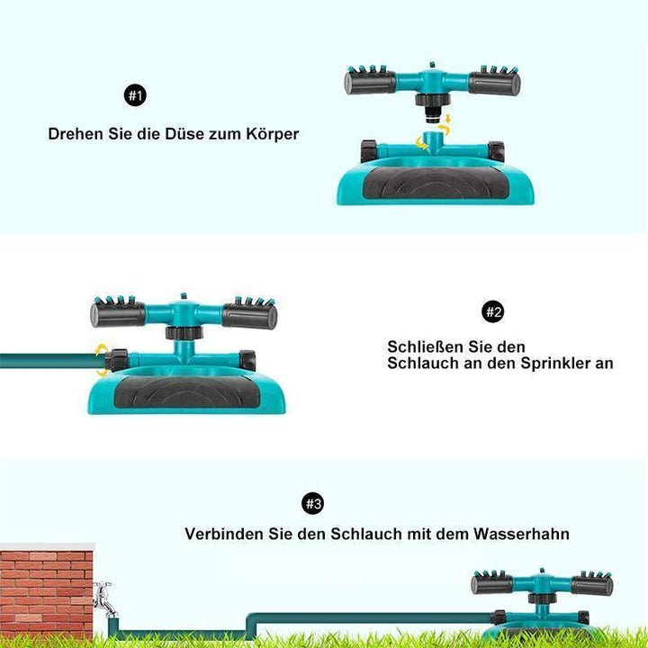360 Degree rotating spray device | Kalsten