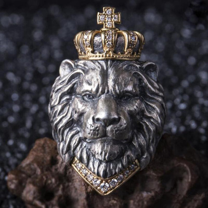 Retro Nordic Lion Shaped Ring | Kalsten