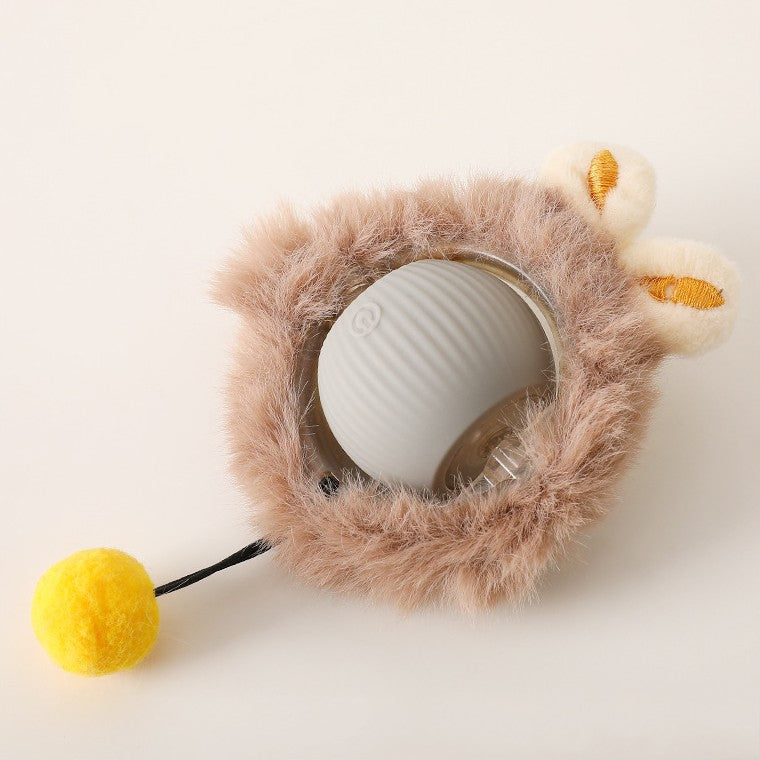 Skanto | Interactive Rolling Ball Toy with Tail for Dogs