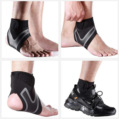 BowLift | Adjustable Elastic Ankle Brace for Injury Recovery & Daily Support - Comfortable Ankle Stabilizer for Sports & Active Lifestyle