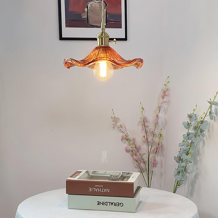 Hibiscus Flower Table Lamp - Decorative Lighting Fixture for Living Room & Bedroom Decor | Kalsten