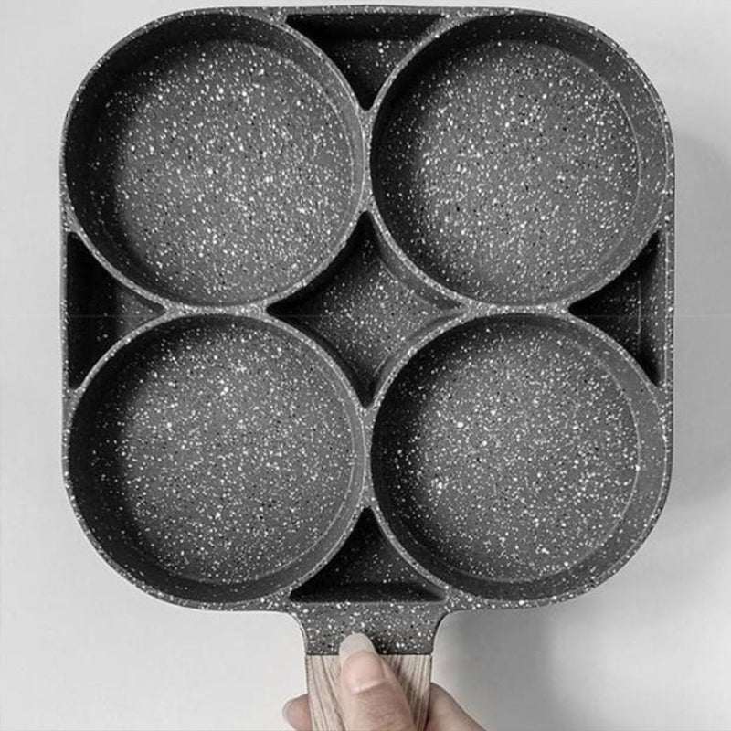 Kalsten | Four-hole egg pan, breakfast omelette household frying pan non-stick pan