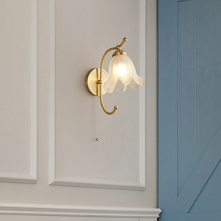 VintageGlow – Retro Glass Wall Light for Atmosphere | Kalsten
