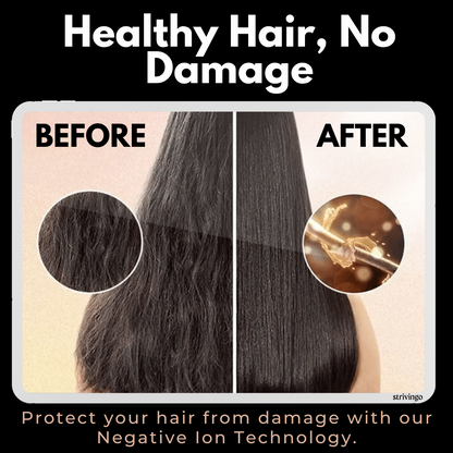 Skanto | 3-in-1 Rotating Hair Dryer and Styler with Adjustable Temperature for Effortless Curls and Waves