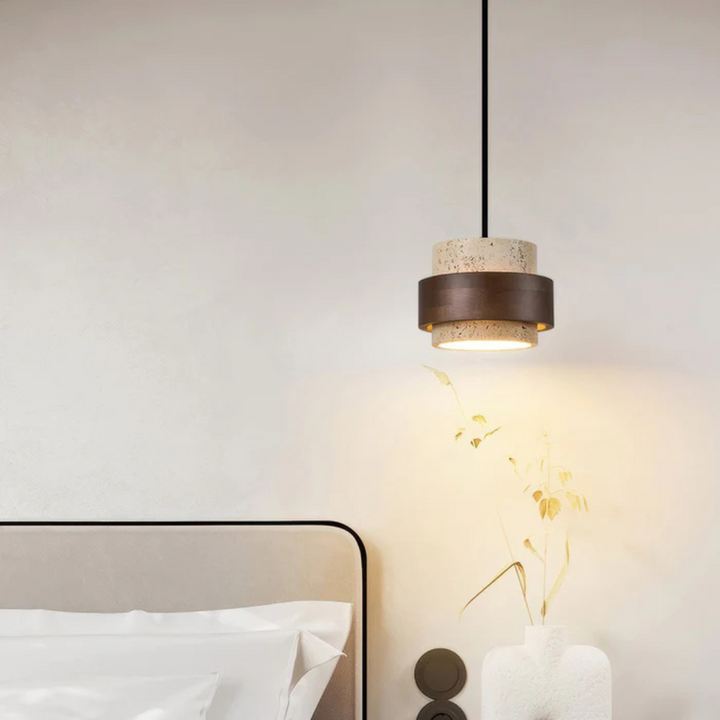 Kalsten | Elegant Wabi Sabi Style Hanging Lamp for Modern Interiors