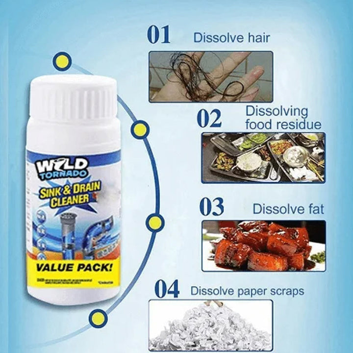 Powerful Sink & Drain Cleaner | Kalsten