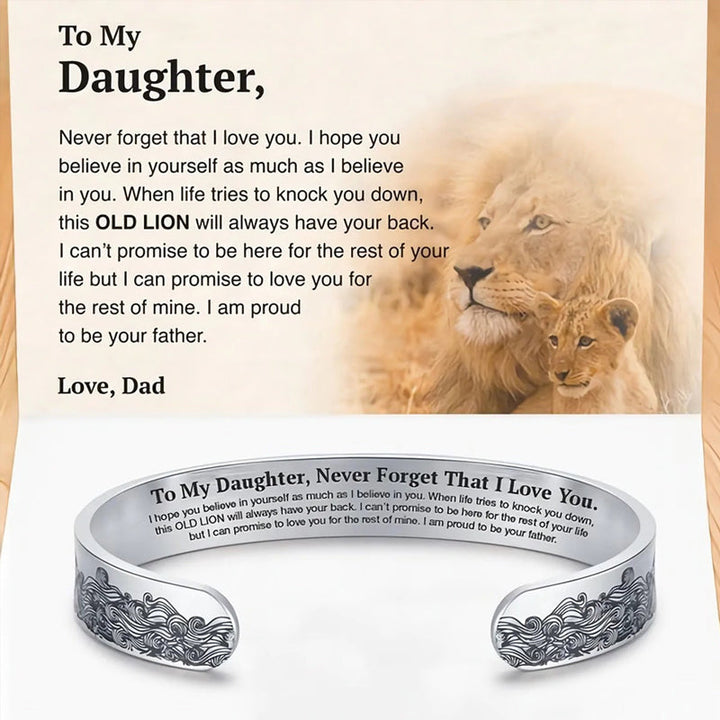 Kalsten | To My Daughter Proud of You Love Dad Bracelet