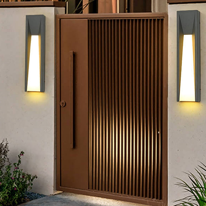 Waterproof Simple Strip Design LED Outdoor Wall Sconce Lamp | Kalsten