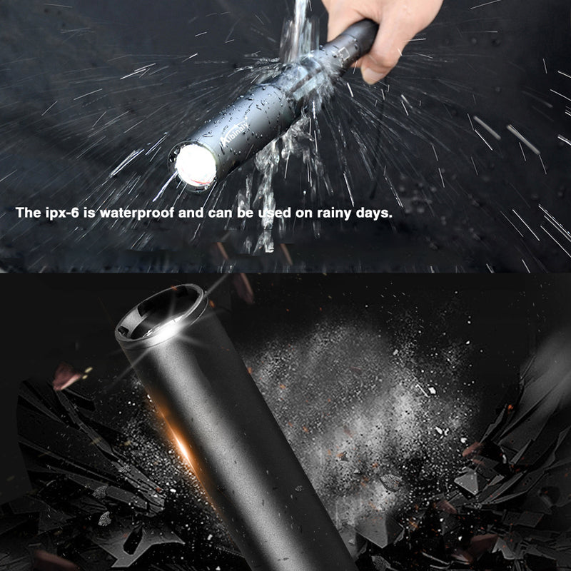 Kalsten | Baseball Bat Shaped LED Flashlight | Aluminum Alloy, 3 Lighting Modes | Emergency & Utility Use