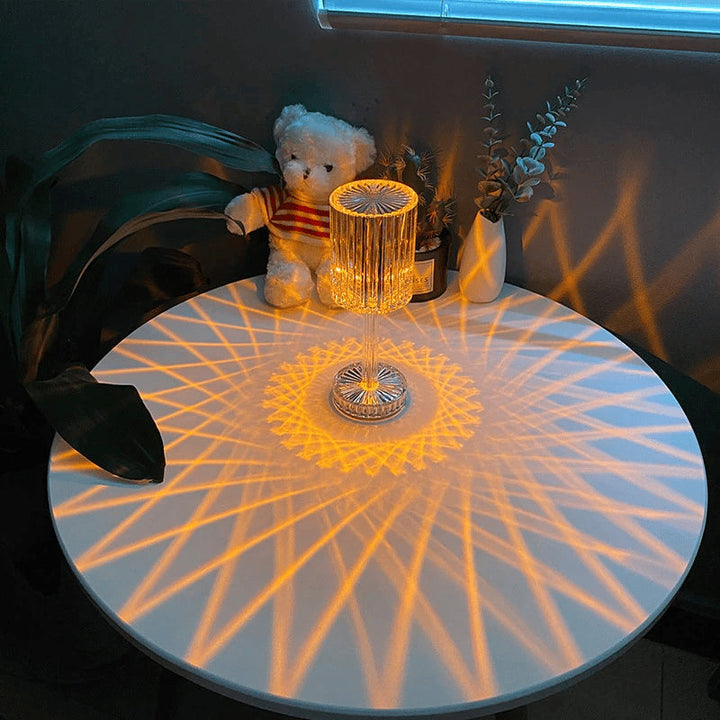 Touch Control Gatsby Crystal Lamp | Kalsten