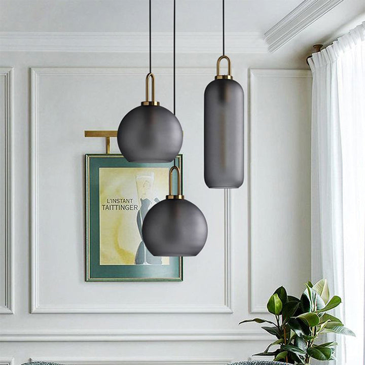 Modern Glass Living Room Pendant Light | Kalsten