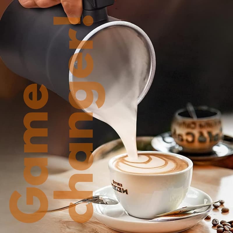Electric milk frother for creamy foam | Kalsten