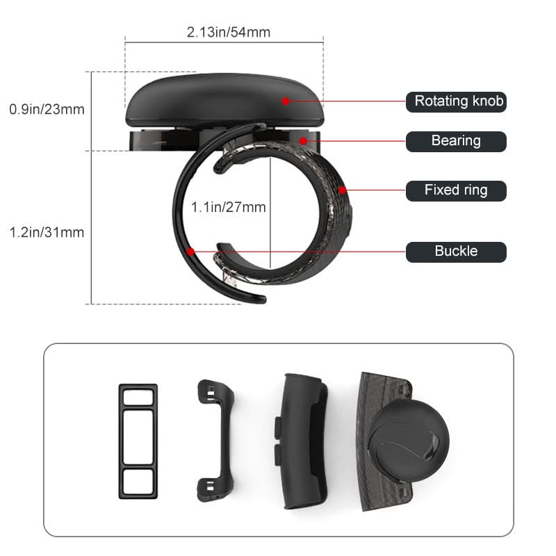 Kalsten | Universal 360° Steering Wheel Booster Knob