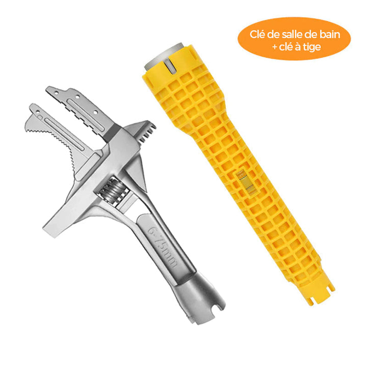 Multifunctional bathroom key tool | Kalsten