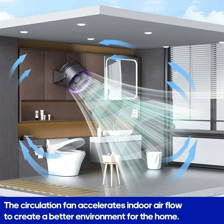 Wireless Portable Quiet Fan Circulator Air Cooler | Kalsten