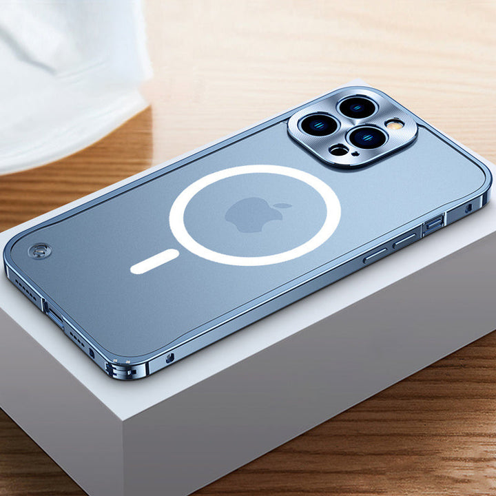 Kalsten | Metal Frame Magnetic Charging Case For iPhone