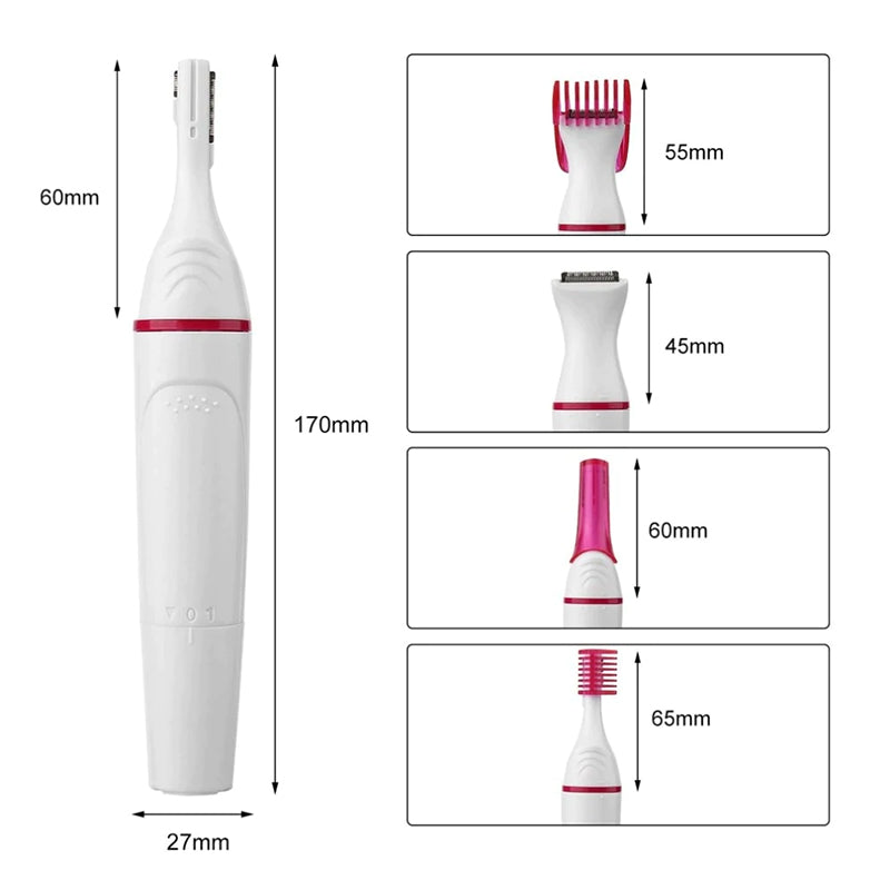 Skanto | 5-in-1 Rechargeable Epilator