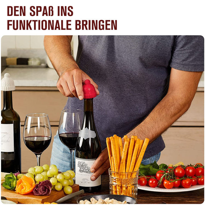 Creative Hat Silicone Wine Bottle Stopper | Kalsten