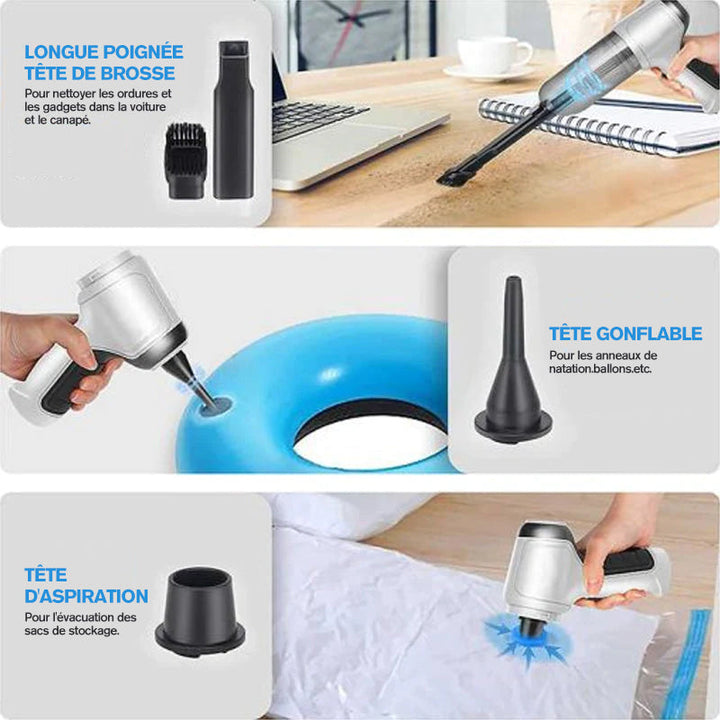 Cordless hand-held mini vacuum cleaner | Kalsten