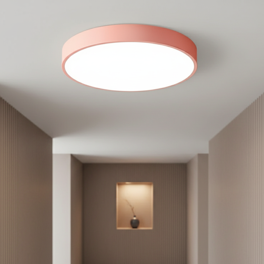 Ultra-Slim Disc LED Flush Mount