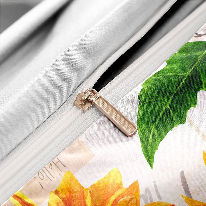 Soft Sunflower Duvet Cover – Natural Bedroom Renewal Kalsten