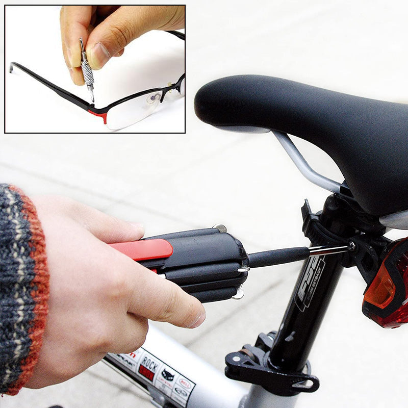 8-in-1-screwdriver with LED flashlight | Kalsten