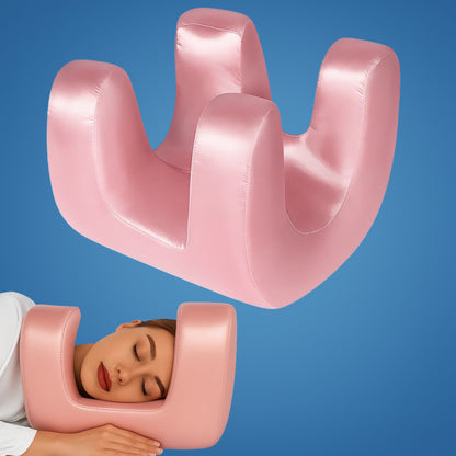 DermSleep | Anti-Wrinkle Beauty Pillow – Cooling Memory Foam – Ergonomic Contour – Skincare Support – Side & Back Sleepers Skanto