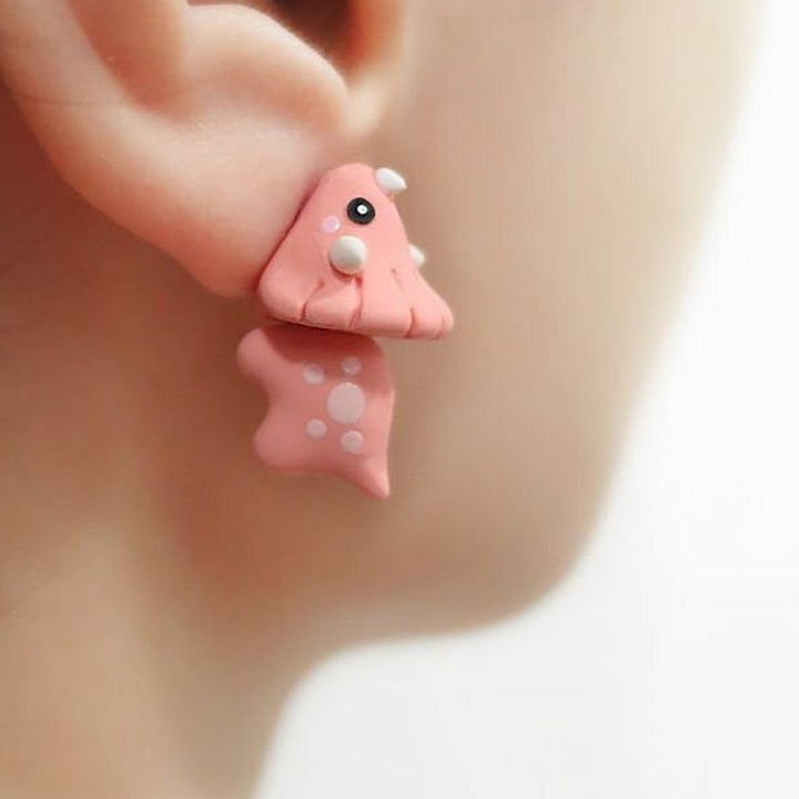 Kalsten | Cute Animal Bite Earrings, 1 Pair