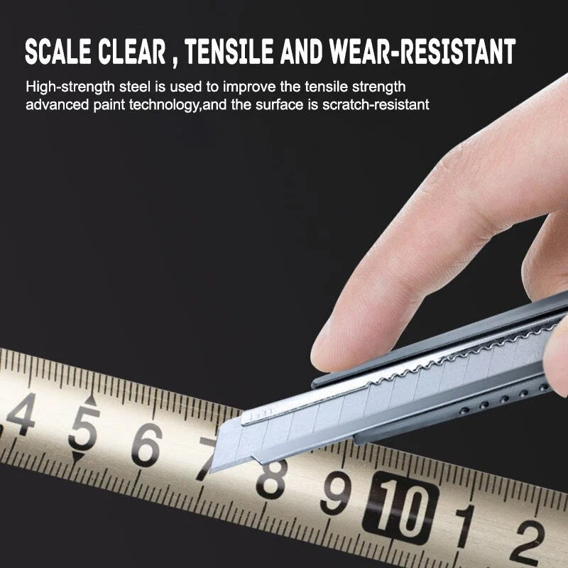 Kalsten | Stainless Steel Anti-Corrosion Expandable Metric Ruler