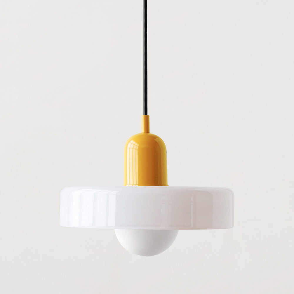 Colored Glass Pendant Lamp - BauLume | Kalsten