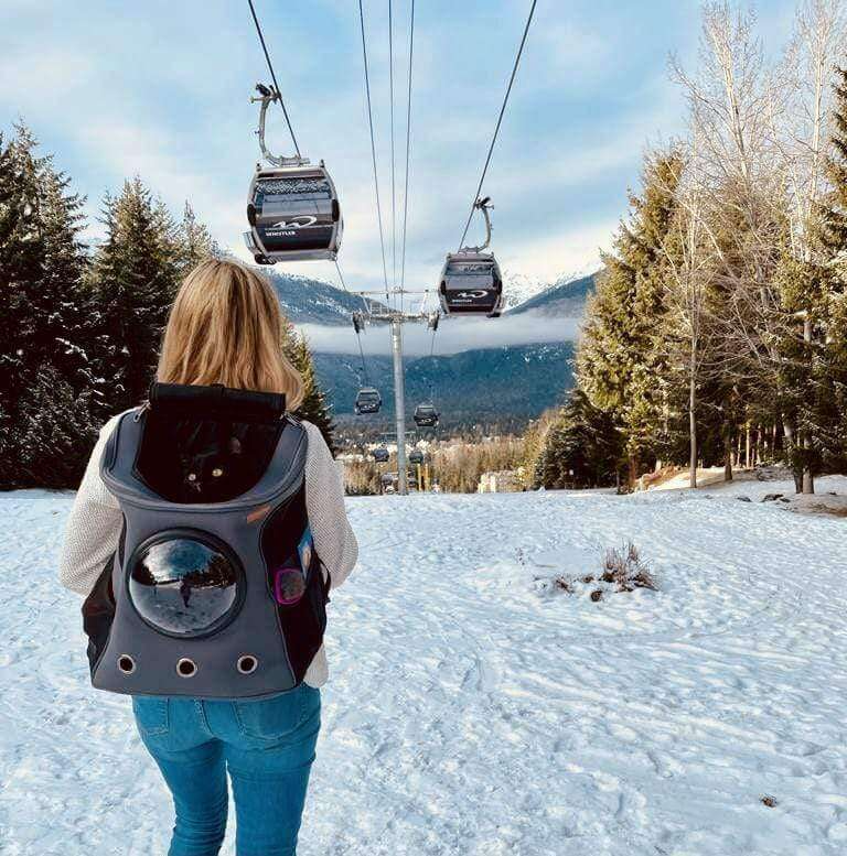 Kalsten | Spacious View Cat Backpack – Comfortable Pet Carrier with Bubble Window