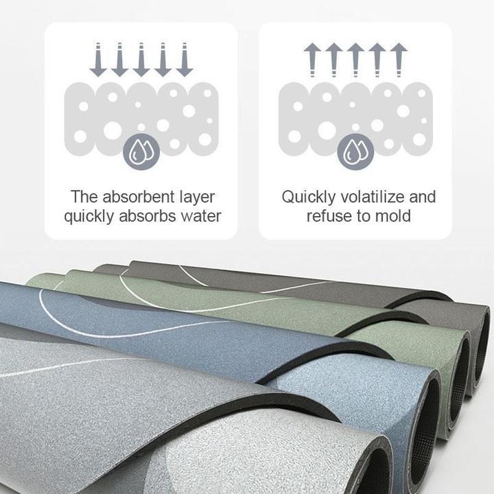 Super Absorbent Floor Mat for Home, Bathroom Soft Quick Drying Mat | Kalsten