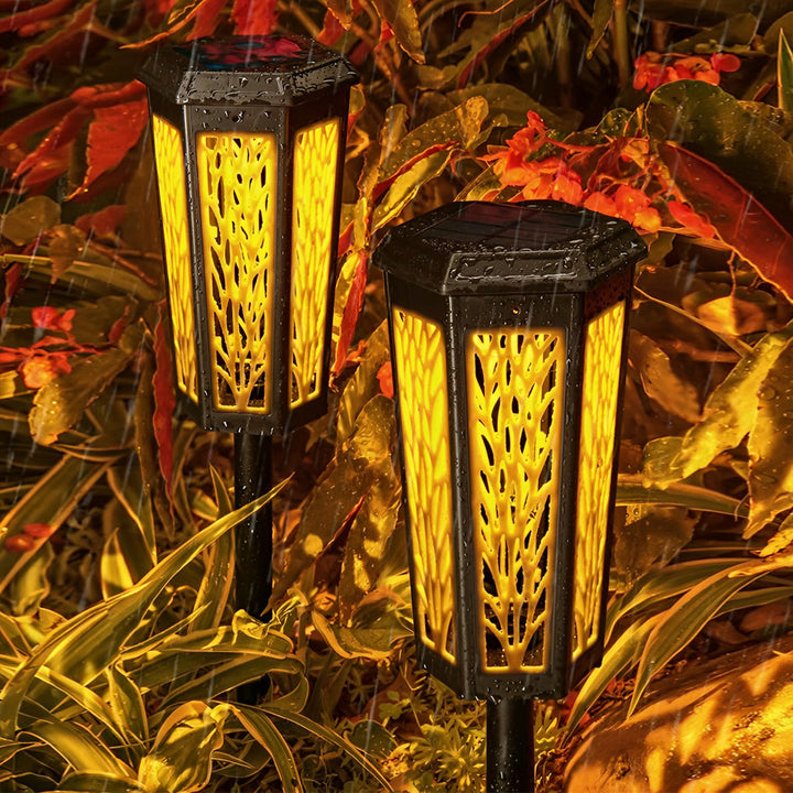 1 Pc Waterproof IP65 Intelligent LED Color Changing Solar Lights Outdoor Lamp | Kalsten