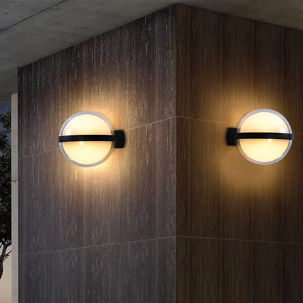 Creative Round Up and Down Light LED Waterproof Outdoor Wall Lamp | Kalsten