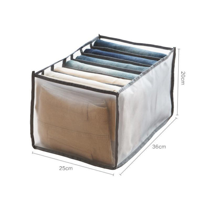 7 Grids Wardrobe Clothes Mesh Divider Organizer | Kalsten