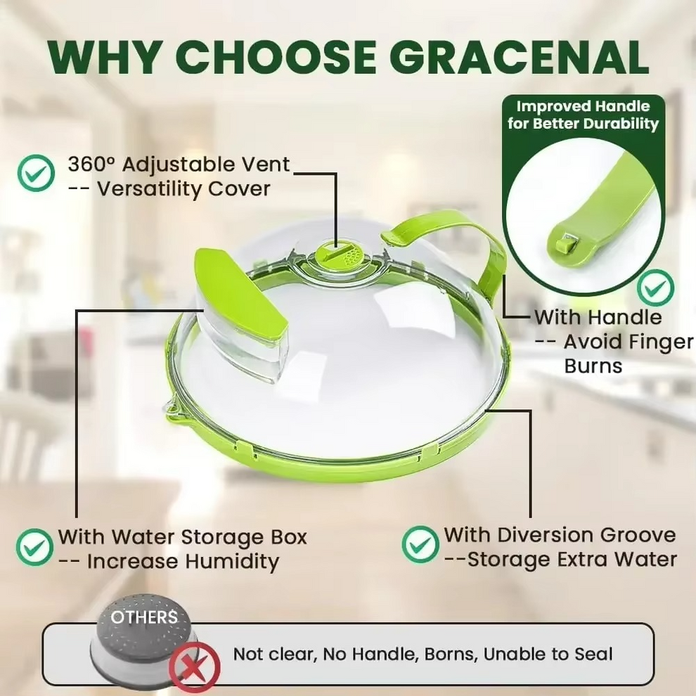 Microwave Steamer & Splash Guard | Kalsten